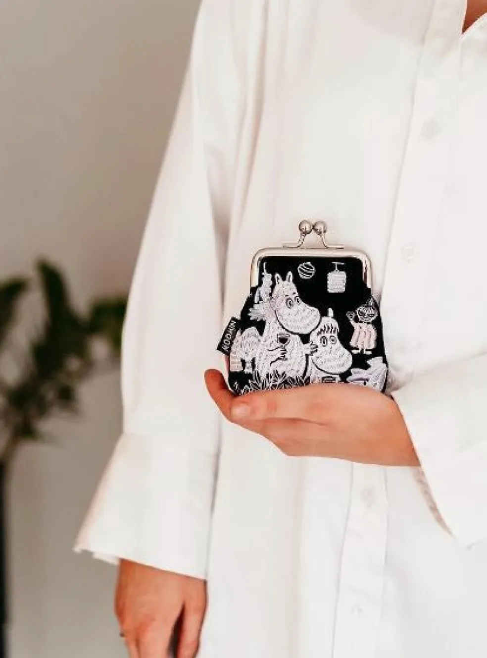 Kukkaro Muumi Sanna Juhlahetki sininen