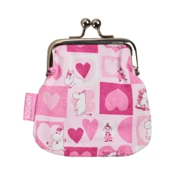 Kukkaro Muumi Sanna Rakastettu, vaaleanpunainen