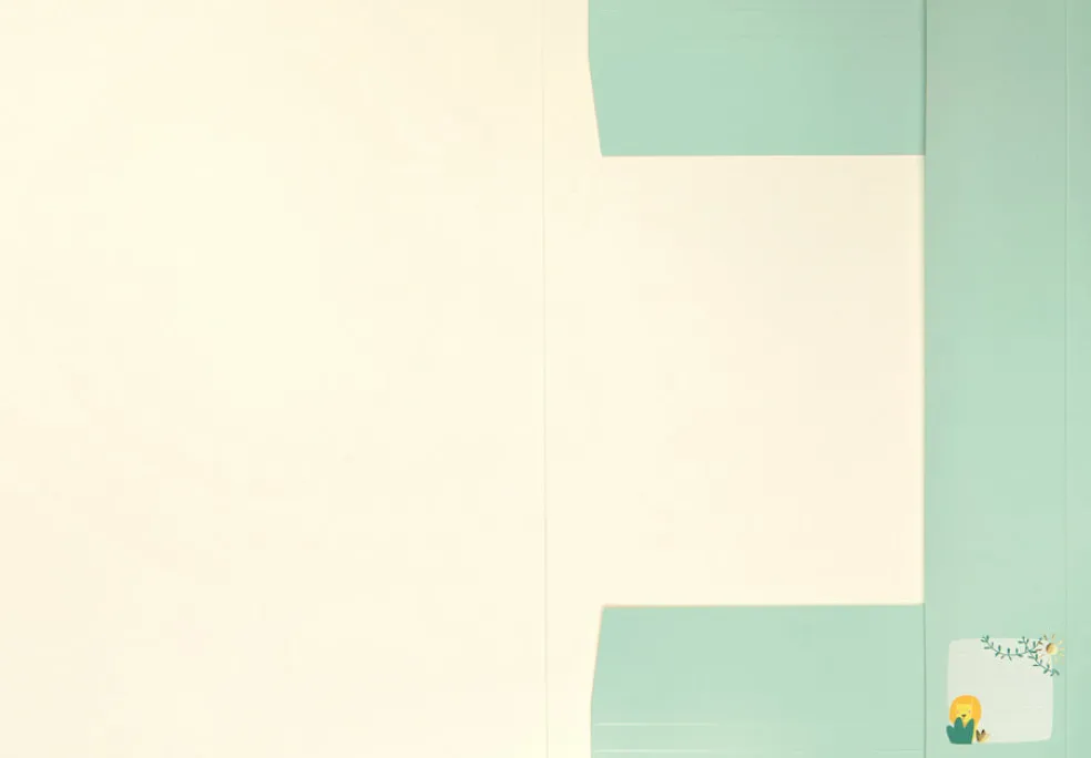 Kulmakuminauhakansio A3 Safari kuminauhalla