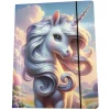 Kulmalukkokansio A4 Unicorn Galaxy