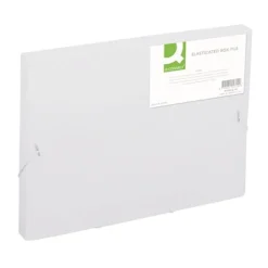 Kulmalukkokotelo Q-Connect PP frost kirkas