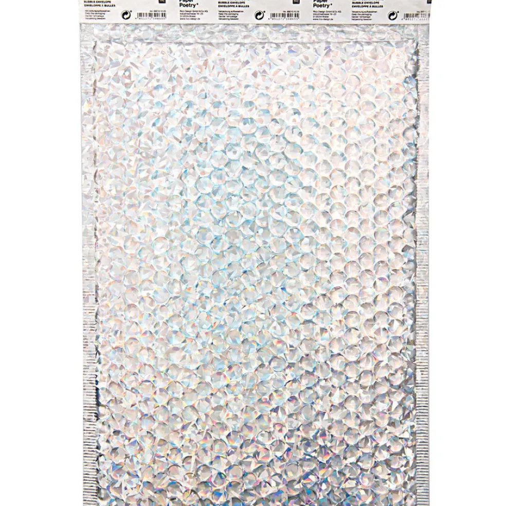 Kuplapussi RICO C4 hologrammi hopea