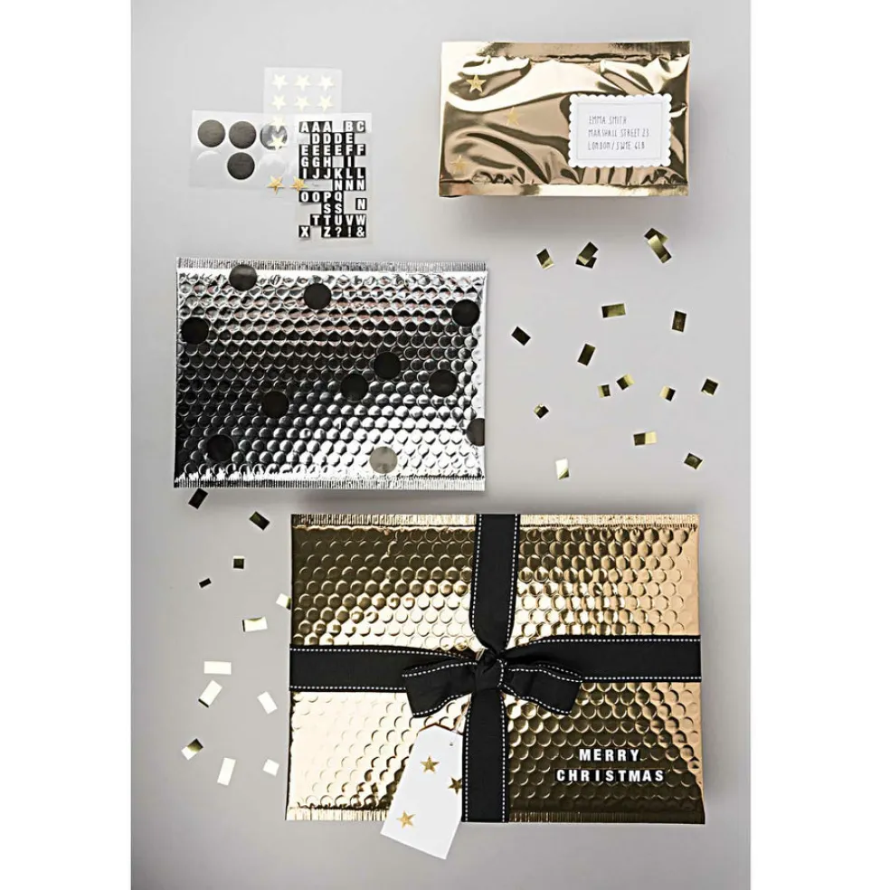 Kuplapussi RICO C4 hologrammi hopea