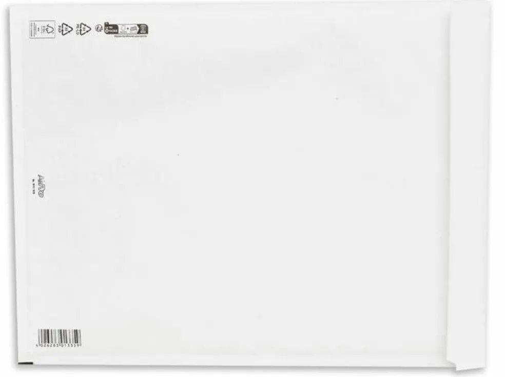 Kuplapussi W10 35X47 cm sisämitta, valkoinen