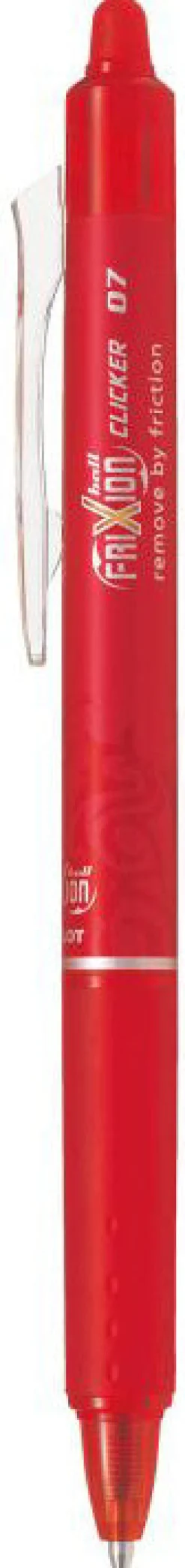 Kuulakynä Pilot Frixion Clicker 0.7 punainen