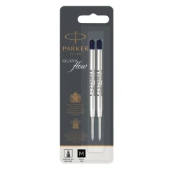 Kuulakynäsäiliö 2kpl Parker Quinkflow M musta
