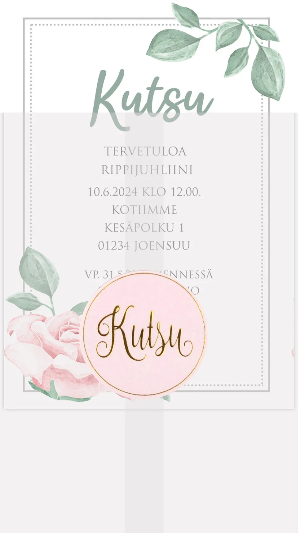 Kuultopaperikääre valkoinen 10kpl