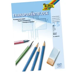 Kuultopaperilehtiö A4/25 arkkia 80g, Folia