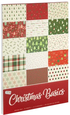 Kuviopaperilehtiö A4/30 arkkia Joulu