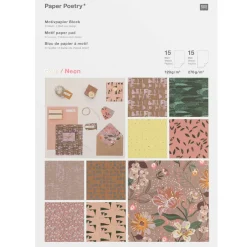 Kuviopaperilehtiö A4/30arkkia Nature Rico Design