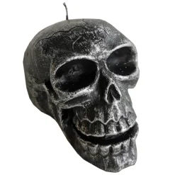 Kynttilä Finnmari Pääkallo 8x11x9 cm musta