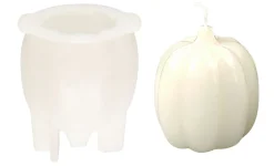 Kynttilämuotti kurpitsa 6,5x6,5x7 cm