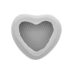 Kynttilämuotti pieni sydän silikoni Rico Design