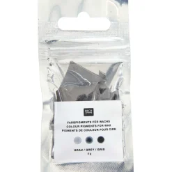 Kynttiläväri 5 g harmaa Rico Design