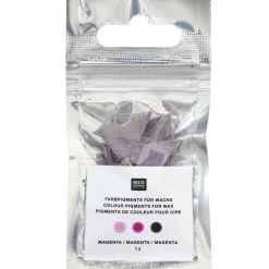 Kynttiläväri 5 g magenta Rico Design