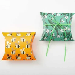 Lahjarasiasetti Just Bees Flowers 12x18 cm 4 kpl