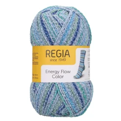 Lanka 100 g Energy Flow Color Sini-vihreä Regia