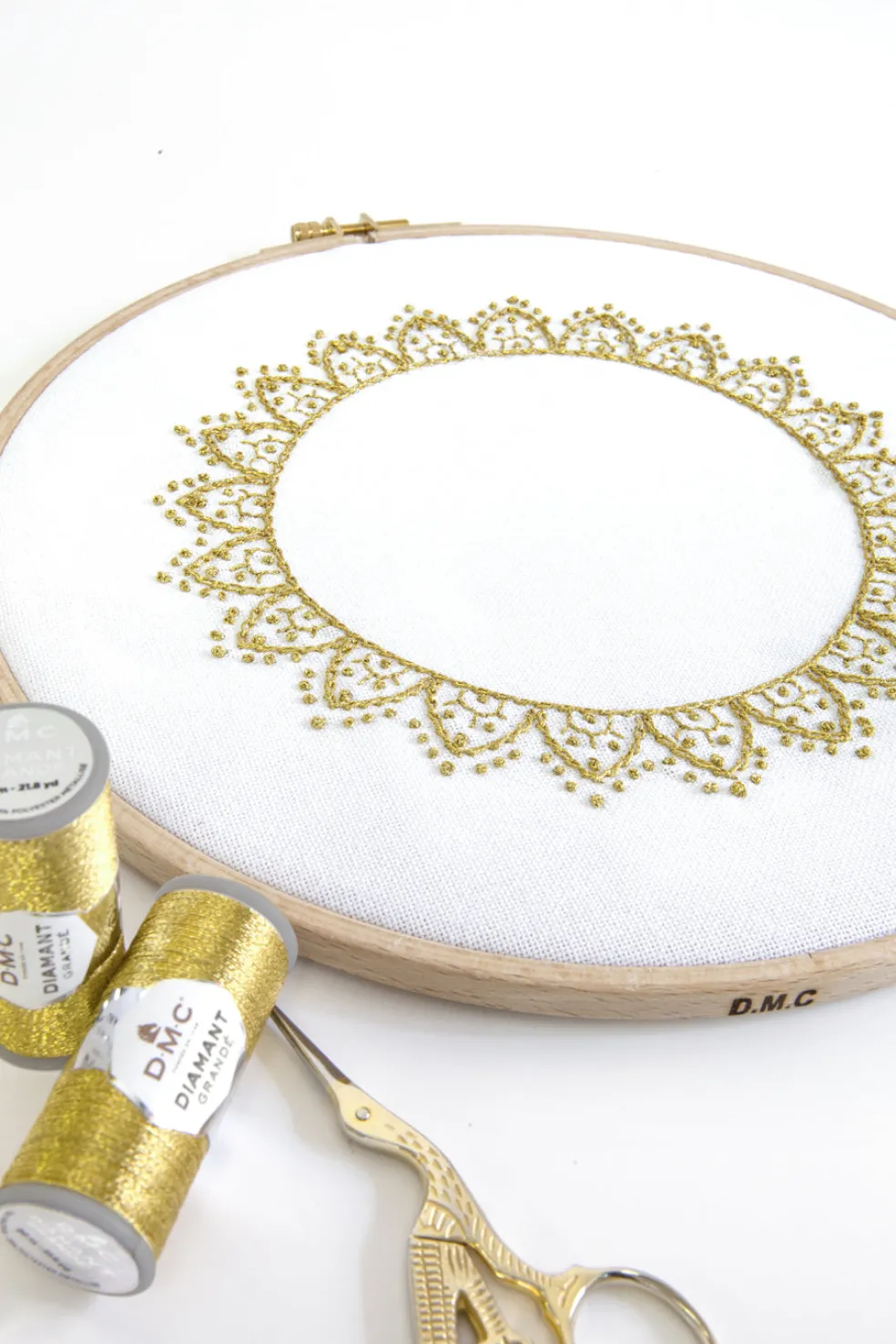 Lanka 20 m kulta DMC Diamant Grande