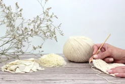 Lanka DMC Eco Vita luonnonvalkoinen 3mm 100g