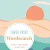 Large Print Wordsearch