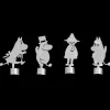 Lasimerkki Moomin Characters Muumit, 6 kpl