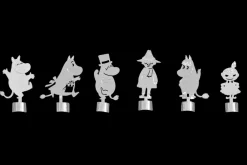 Lasimerkki Moomin Characters Muumit, 6 kpl