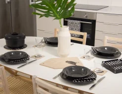 Lasinalunen Miiko Lintu koivuvaneri, melamiinipinta 10x10 cm