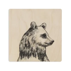 Lasinalunen Miiko Otso koivuvaneri, melamiinipinta 10x10 cm