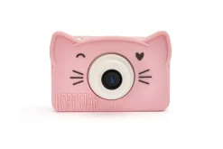 Lasten kamera Hoppstar Rookie vaaleanpunainen kissa