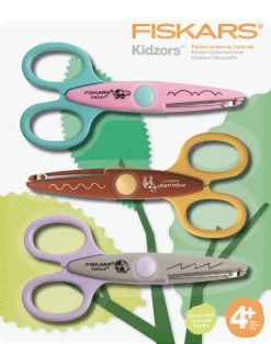 Lastensakset 3 kpl eläintarha Kidzors Fiskars