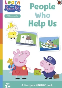Learn with Peppa: People Who Help Us Sticker activity book