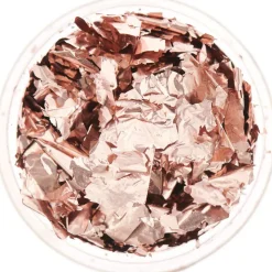 Lehtimetallilastu 3g ruusukulta Rico Design