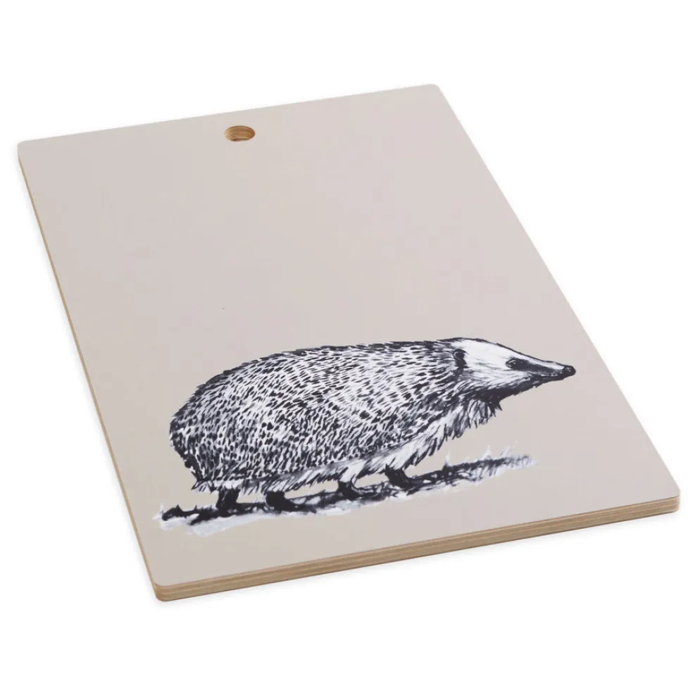 Leikkuulauta Miiko Siili koivuvaneri, melamiinipinta 35x22x0,7 cm