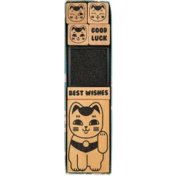 Leimasinsetti 6 kpl Lucky Cat Rico Design