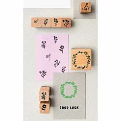 Leimasinsetti kukkaköynnös Rico Design