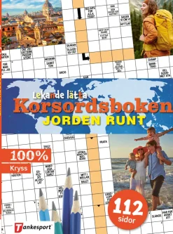 Lekande lätta korsordsboken : Jorden runt