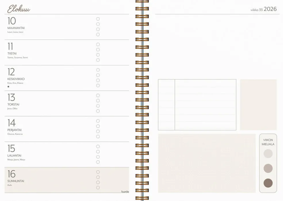 Life Planner Feel good 2026