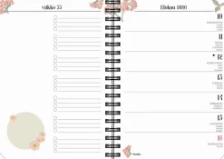 Life Planner Floral 2026