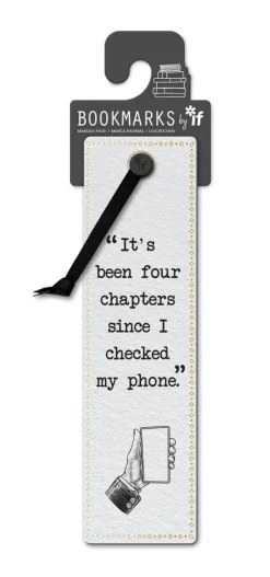 Literary Bookmarks - Checked My Phone