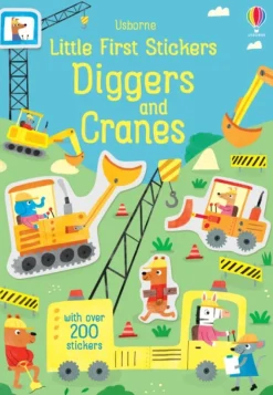 Little First Stickers Diggers and Cranes