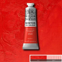 Öljyväri 37ml 095 Cadmium red hue W&N Winton