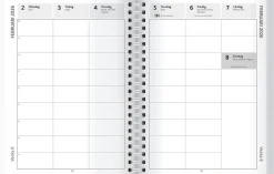 Lärarens planeringskalender 25/64 (A5, orange)