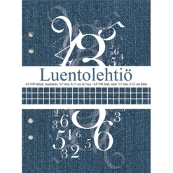 Luentolehtiö A5/100 sivua 7x7 ruudut