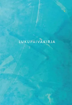 Lukupäiväkirja Vesiväri turkoosi