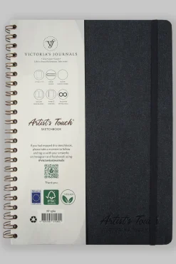 Luonnoskirja A4/60 120 gsm kierreselkä Victoria's Jounals