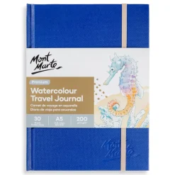 Luonnoskirja A5 akvarelli Travel Journal Mont Marte