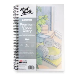 Luonnoskirja A4/60 sivua Mont Marte