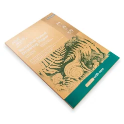 Luonnoslehtiö A4/25 arkkia ruskea kierrätyspaperi 170gsm Mont Marte