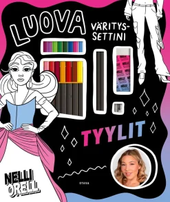 Luova värityssettini, Tyylit