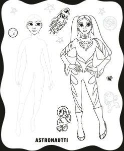 Luova värityssettini, Tyylit